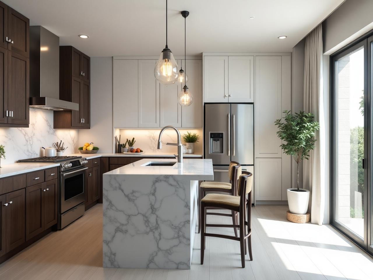 Modern kitchen renovation